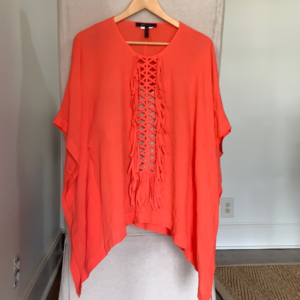 BCBG Maxazria Cute Frilly Top